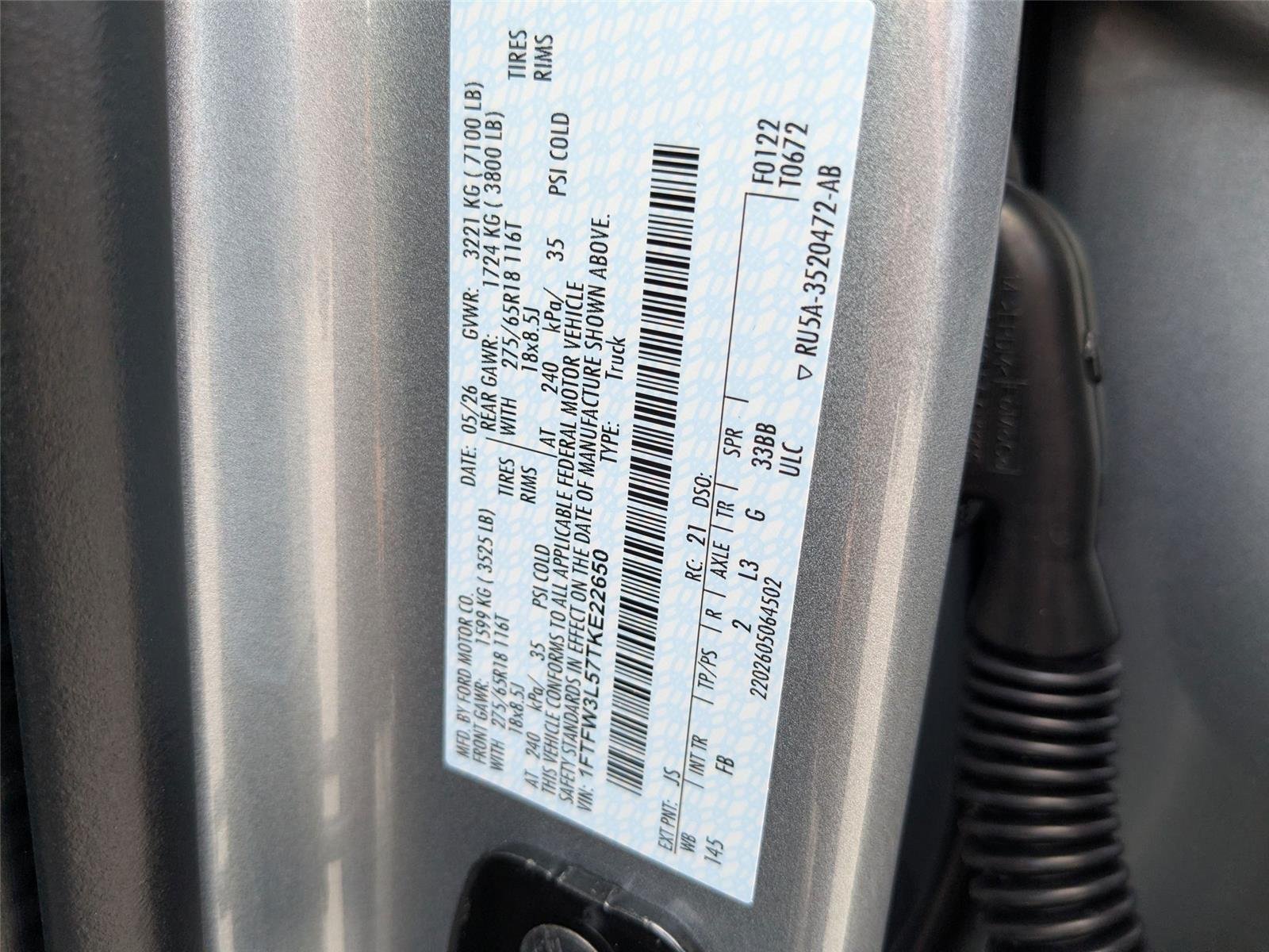 New 2026 Iconic Silver Metallic Ford XLT image 34