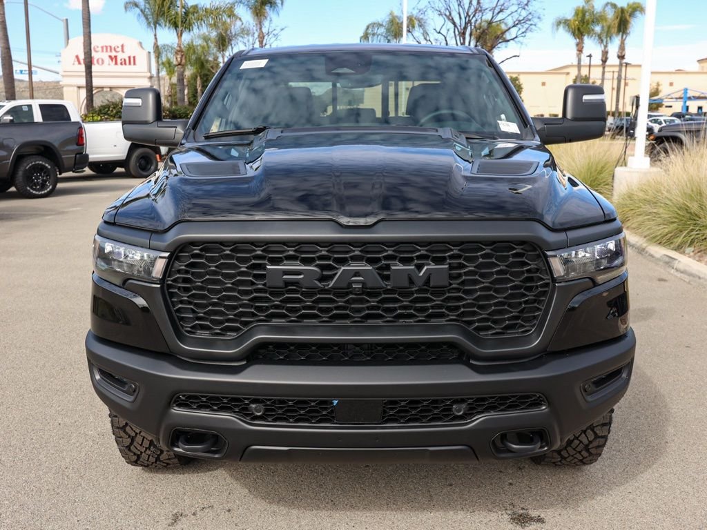 New 2026 Diamond Black Crystal Pearl-Coat Exterior Paint RAM Rebel image 8