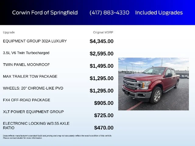 Used 2019 Red Ford XLT image 6