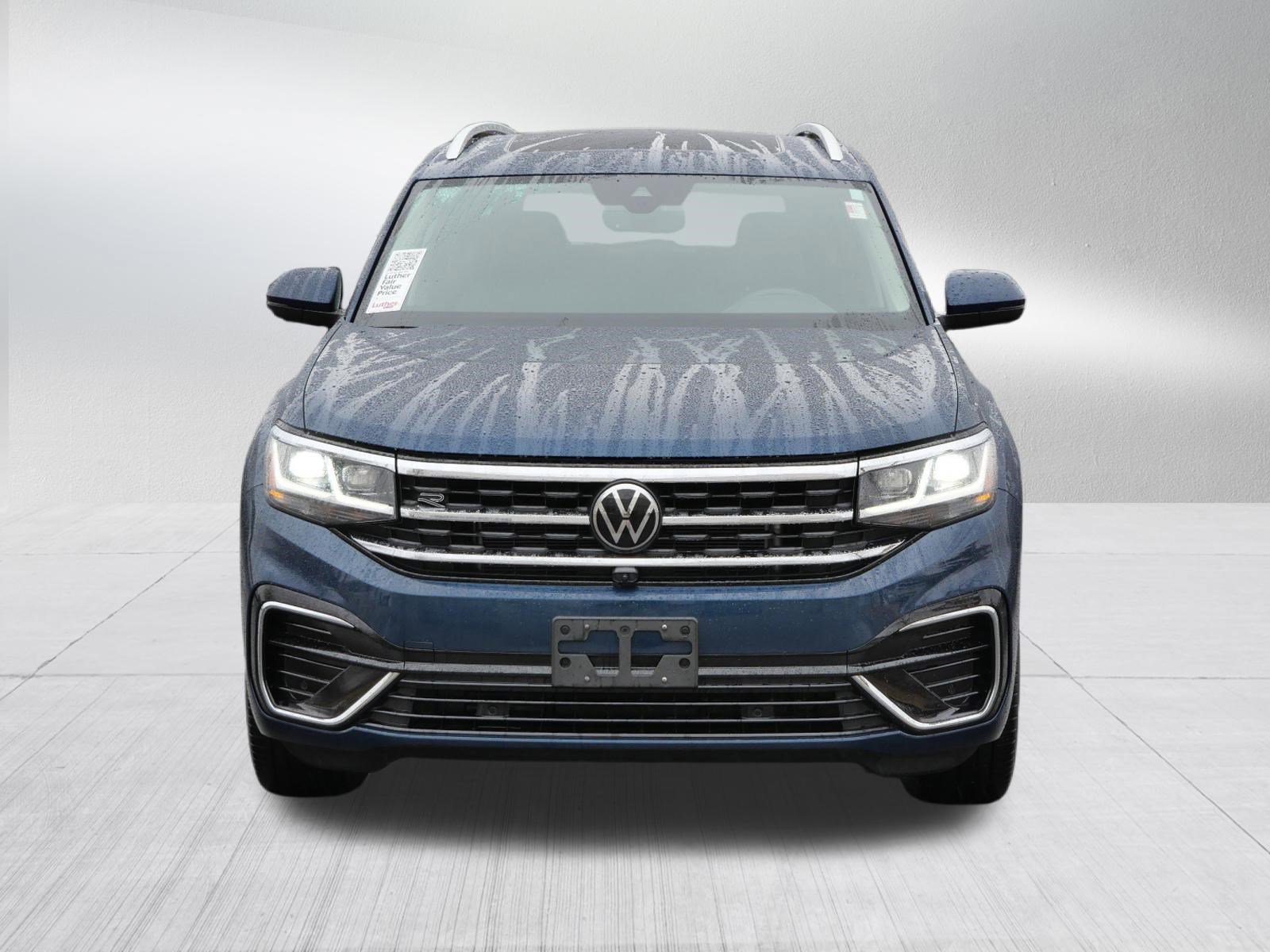 Certified 2023 Volkswagen Atlas SEL Premium R-Line with VIN 1V2FR2CA0PC533392 for sale in Burnsville, Minnesota
