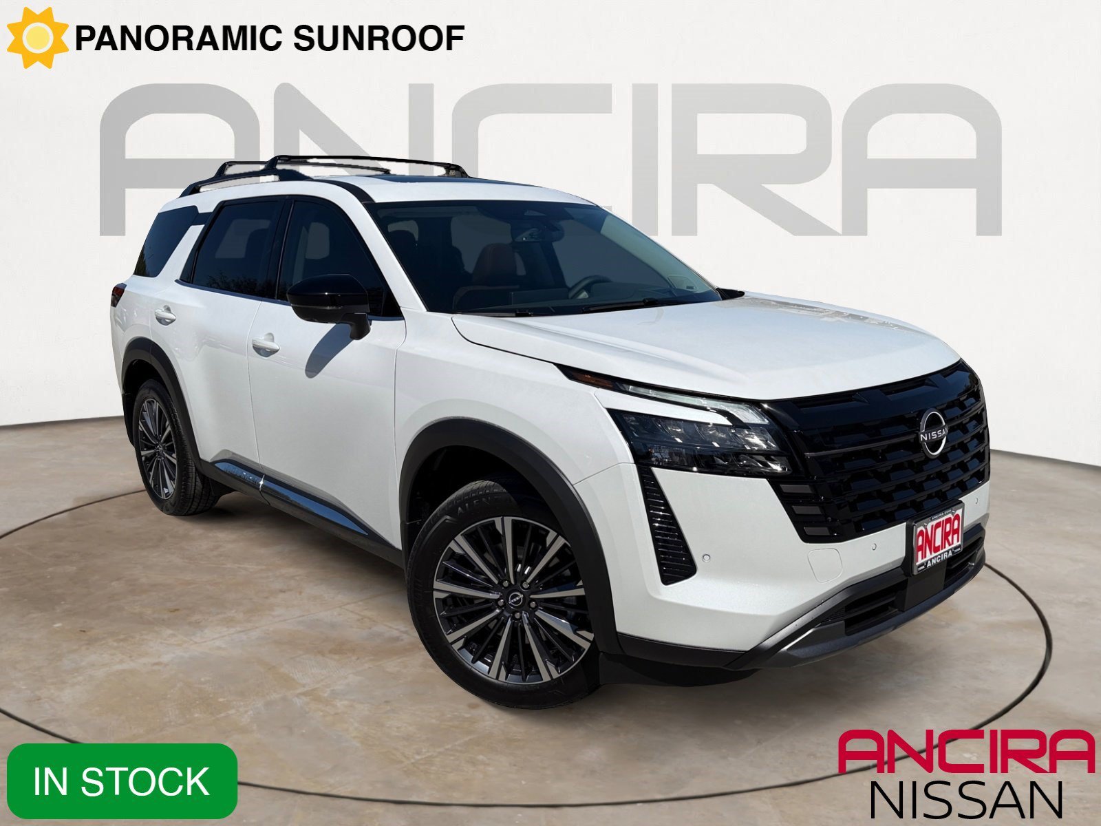 New 2026 Everest White Pearl Tricoat Nissan Platinum image 1