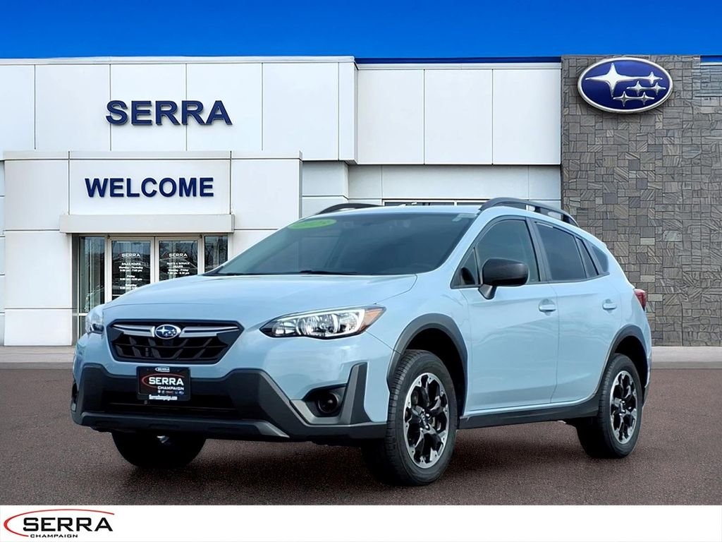 Used 2023 Cool-Gray Khaki Subaru Base image 1