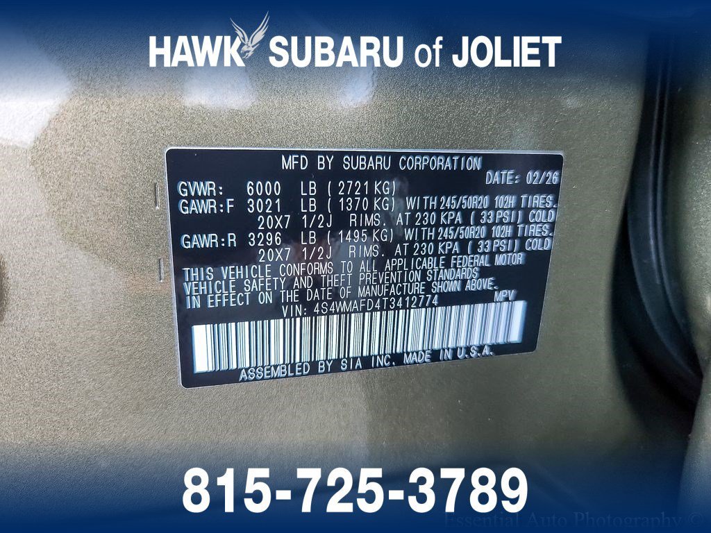 Used 2026 Autumn Green Metallic Subaru Limited image 26