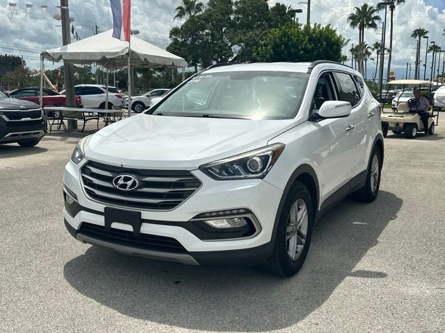 Used 2018 Hyundai Santa Fe Sport with VIN 5XYZU3LB8JG512756 for sale in Stuart, FL
