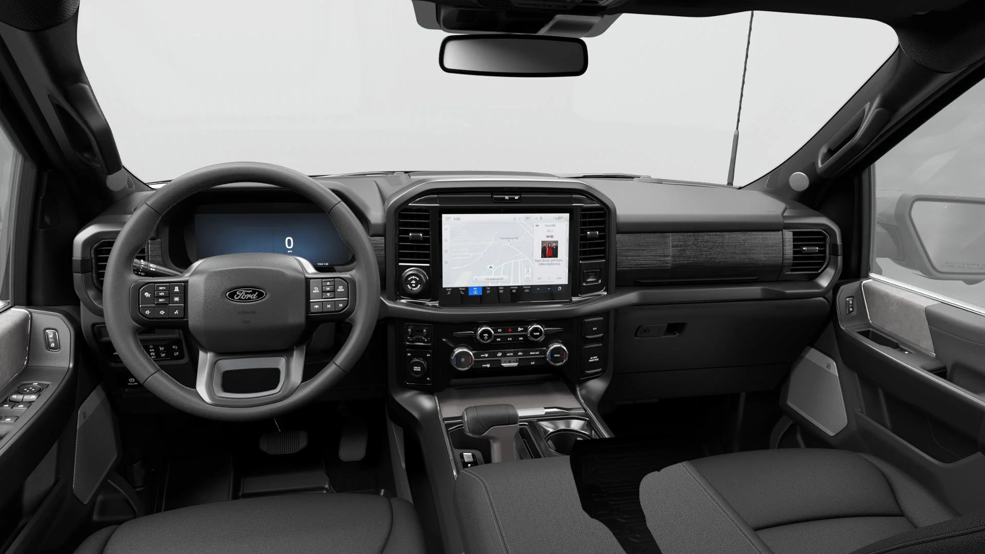 New 2026 Agate Black Metallic Ford XLT image 7