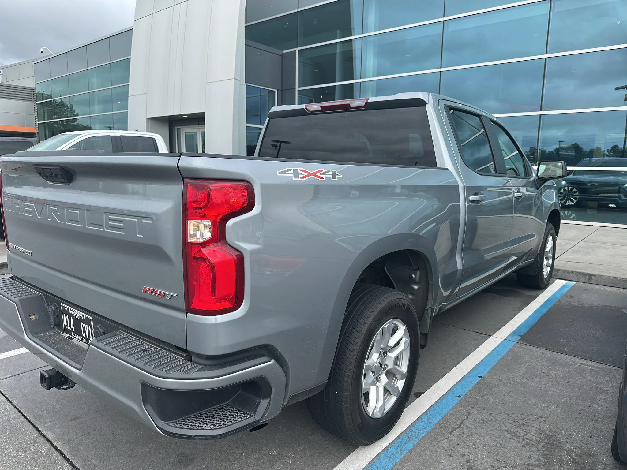 Used 2025 Sterling Gray Metallic Chevrolet RST image 3