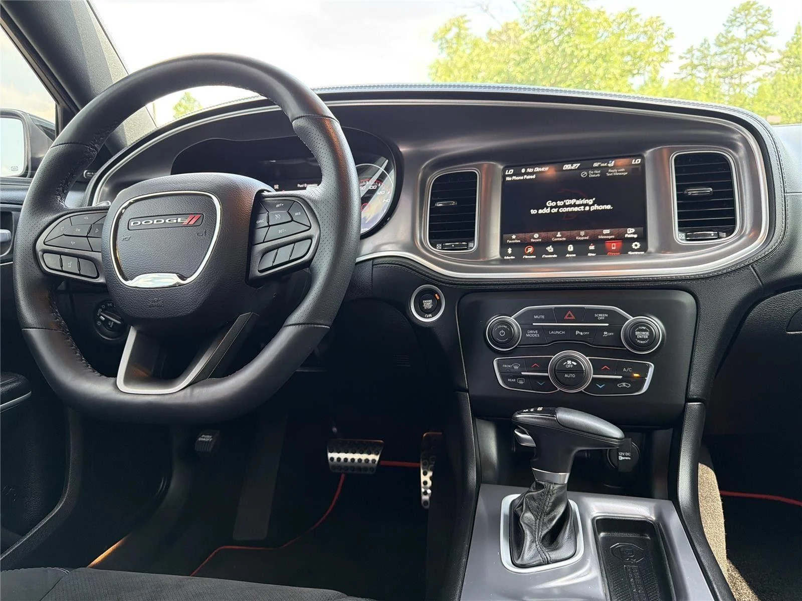 Used 2022 Pitch Black Clearcoat Dodge Scat Pack image 10