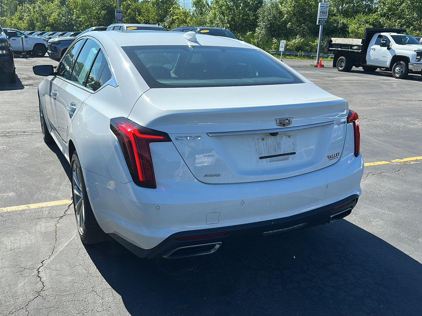 Used 2021 Summit White Cadillac Premium Luxury image 4