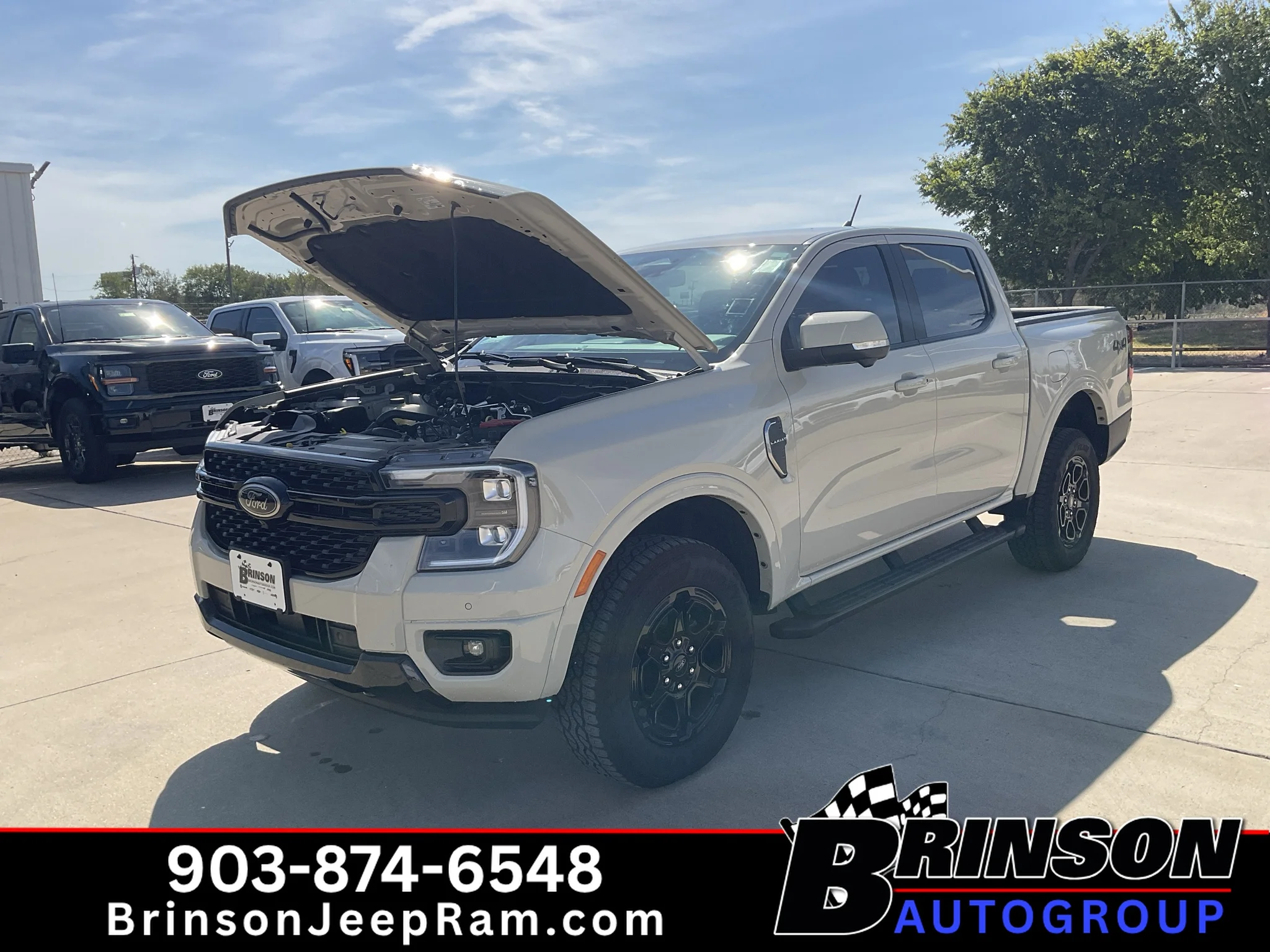 Used 2025 Desert Sand Ford LARIAT image 12