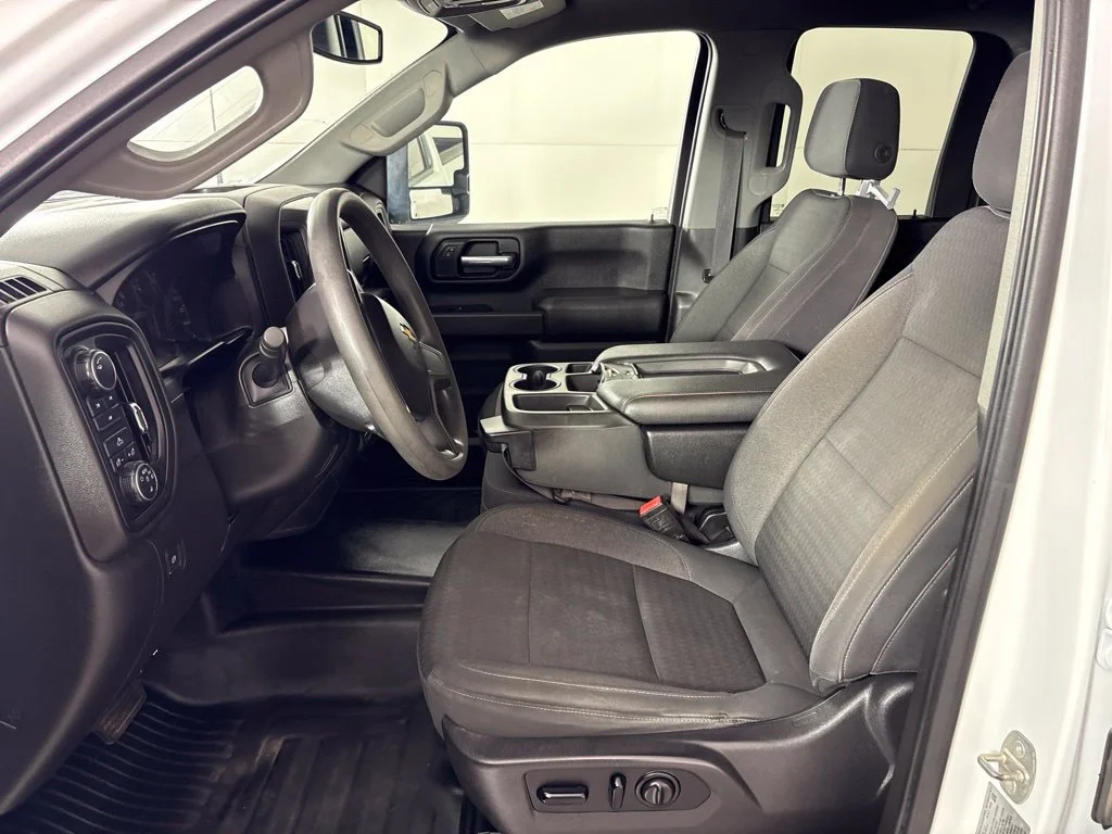 Used 2021 SUMMIT WHITE Chevrolet Work Truck image 33