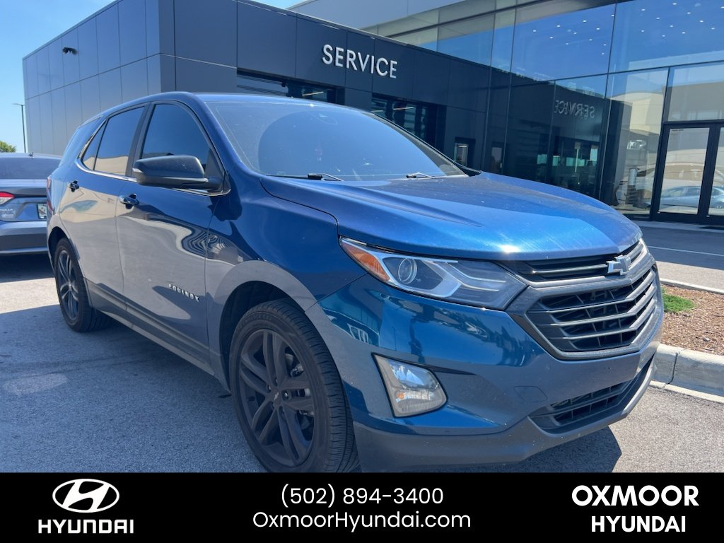 Used 2021 Pacific Blue Metallic Chevrolet LT image 1