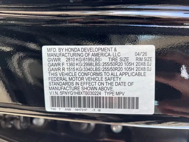 New 2026 Crystal Black Pearl Honda Elite image 18