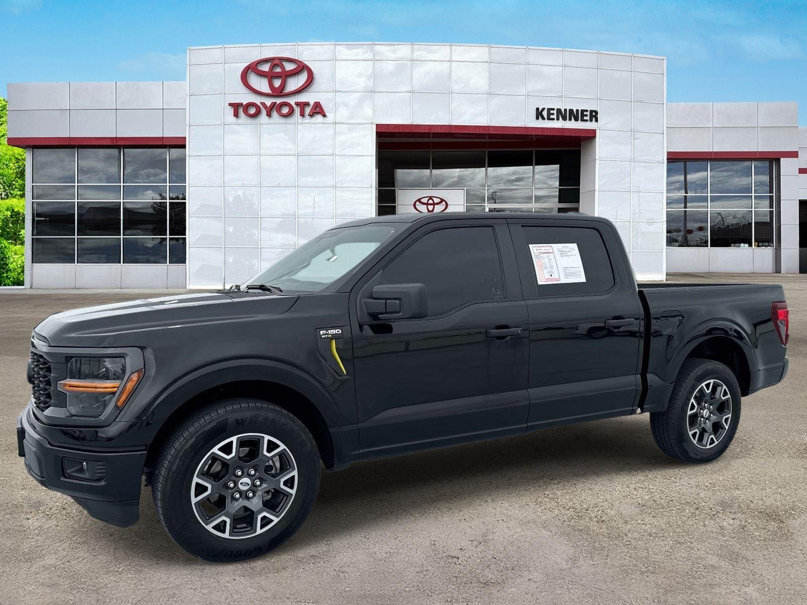 Used 2024 Agate Black Ford STX image 3