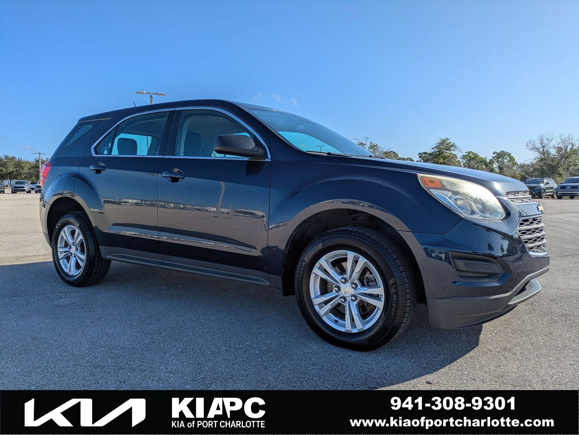 Used 2016 Blue Velvet Metallic Chevrolet LS image 1
