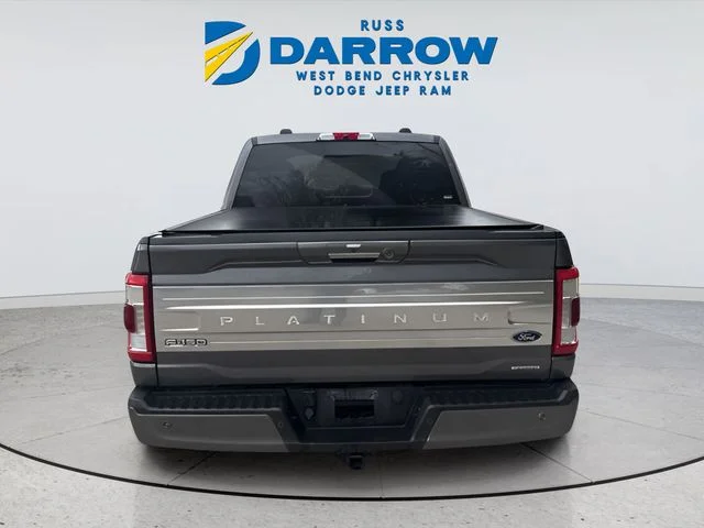 Used 2021 Gray Ford Platinum image 4