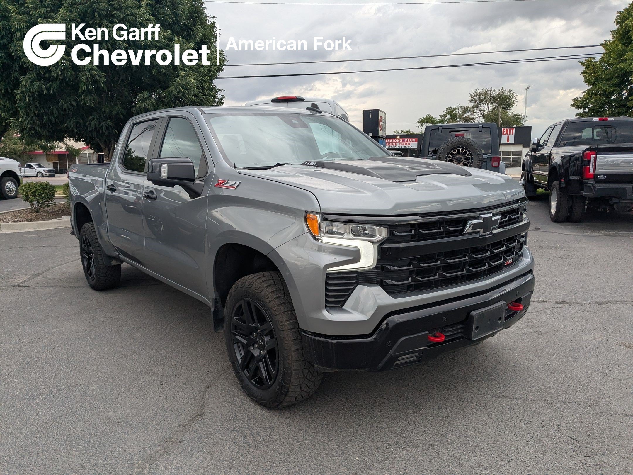 Used 2024 Sterling Gray Metallic Chevrolet LT Trail Boss image 1