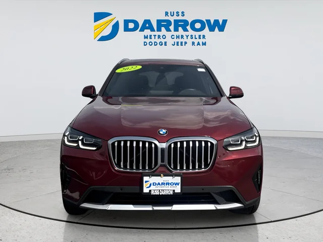 Certified Used 2022 Red BMW xDrive30i image 8
