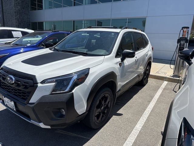 Used 2024 Crystal White Pearl Subaru Wilderness image 1