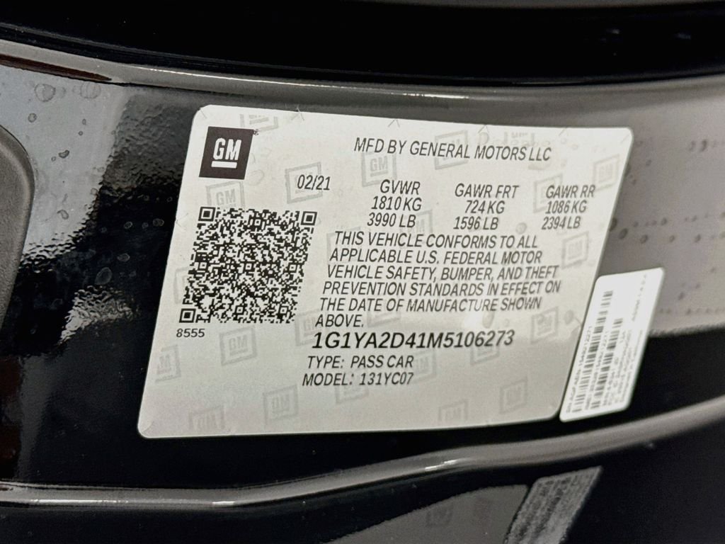 Used 2021 Black Chevrolet Stingray image 30