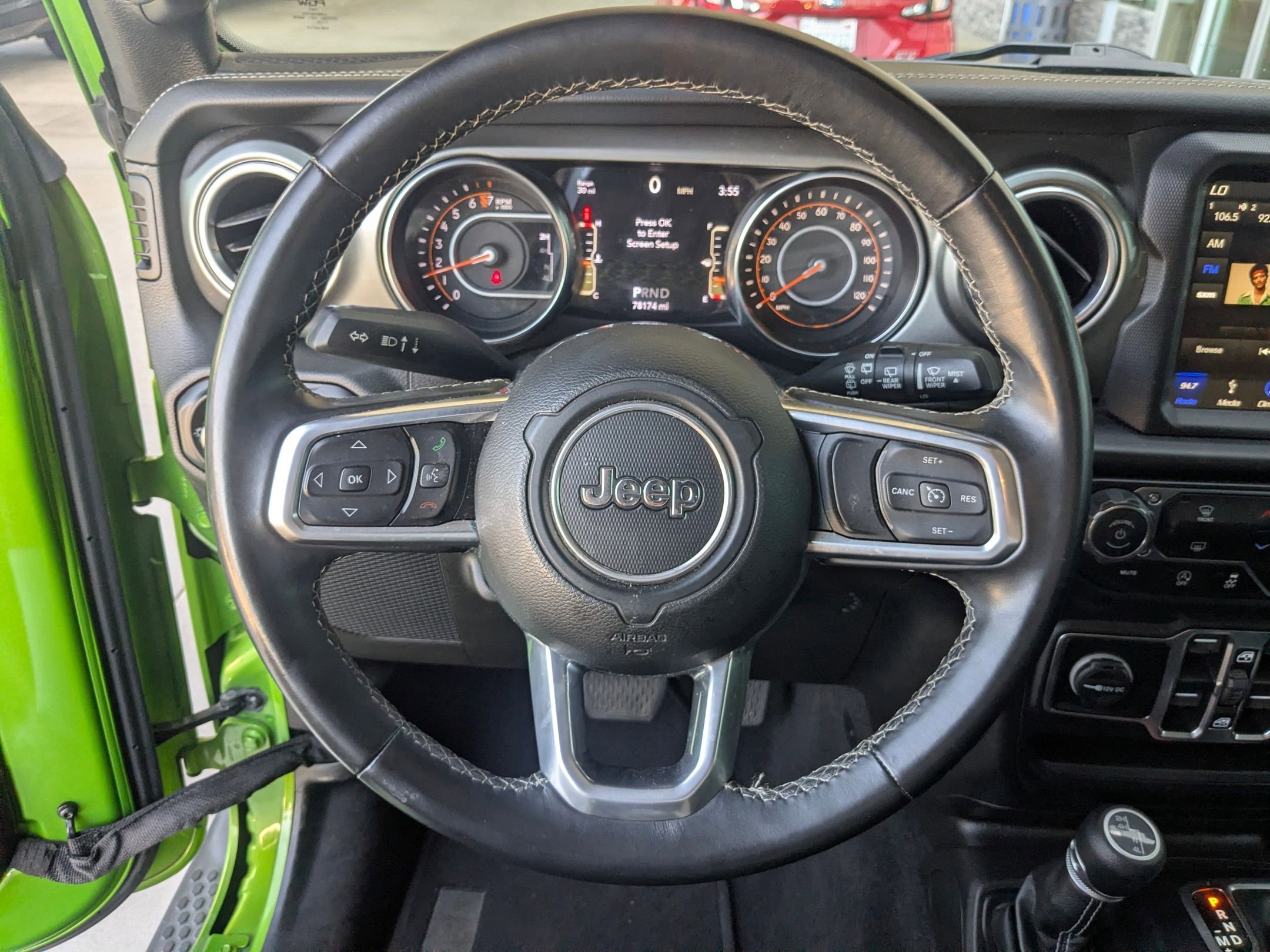Certified Used 2019 Mojito! Clearcoat Jeep Sahara image 14