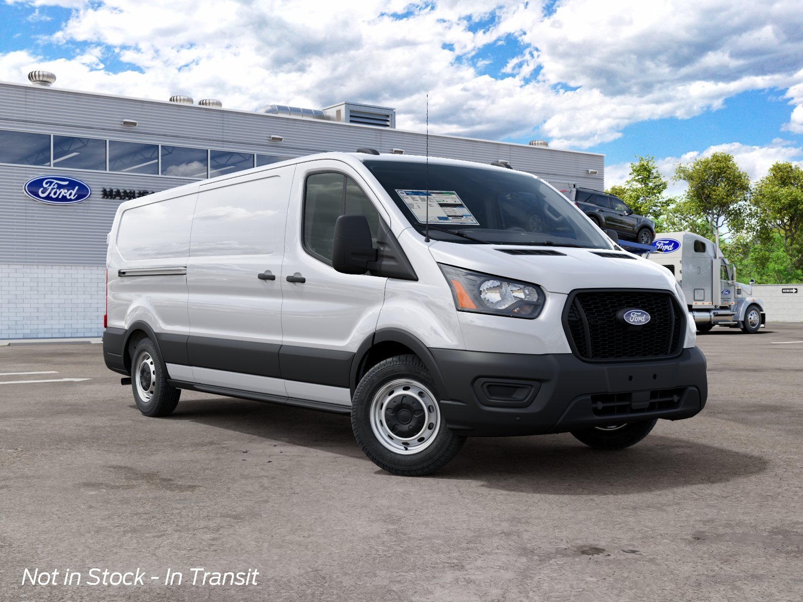 New 2027 Oxford White Ford Cargo Van image 4