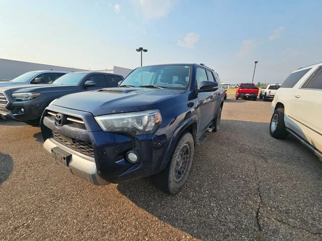 Used 2020 Nautical Blue Metallic Toyota TRD Off-Road Premium image 26