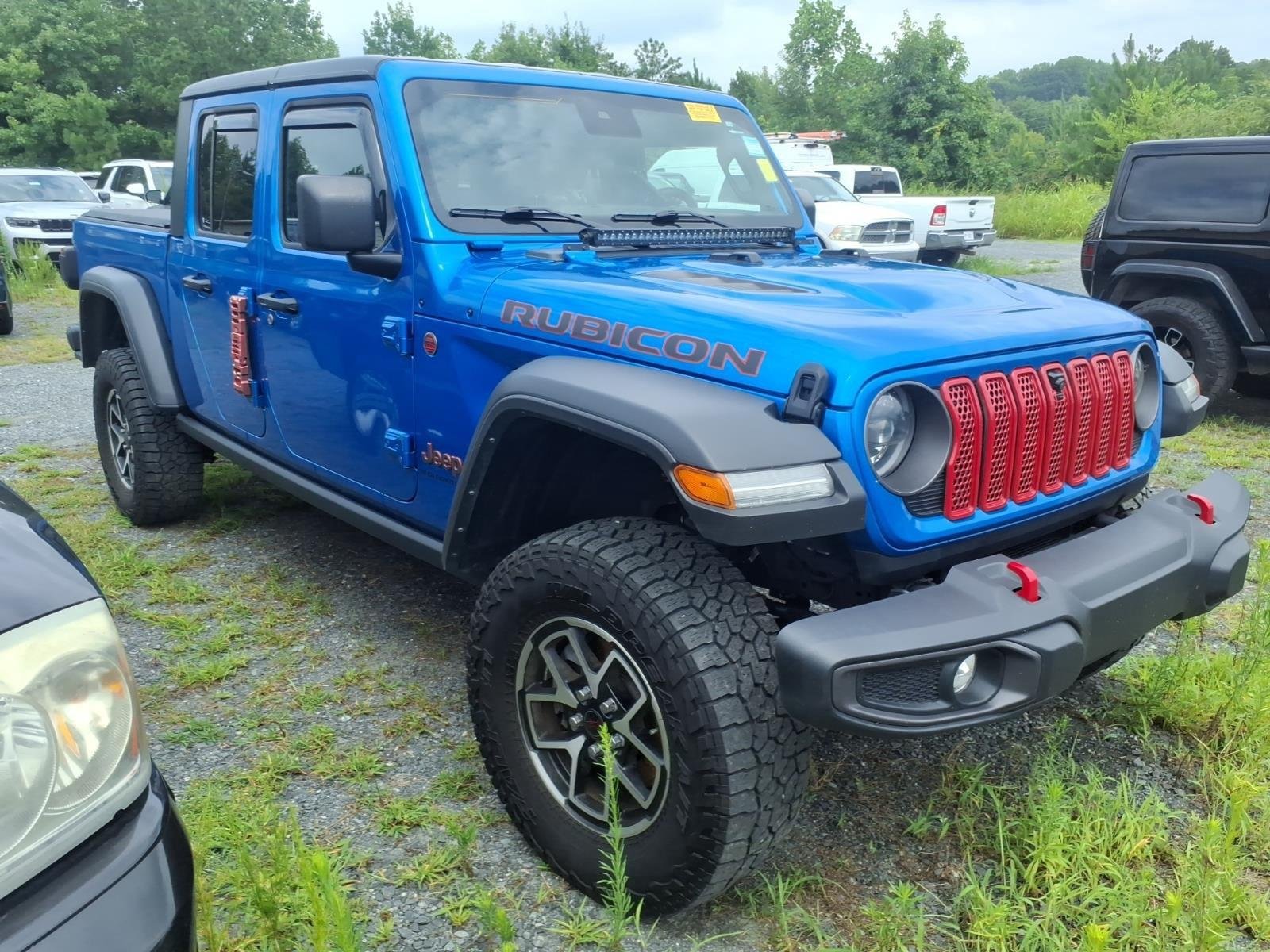 Used 2024 Hydro Blue Pearlcoat Jeep Rubicon image 5