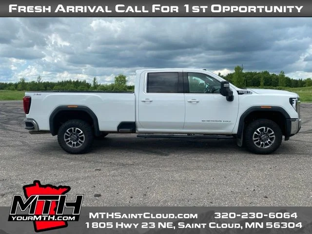 Certified Used 2024 White GMC SLE image 1