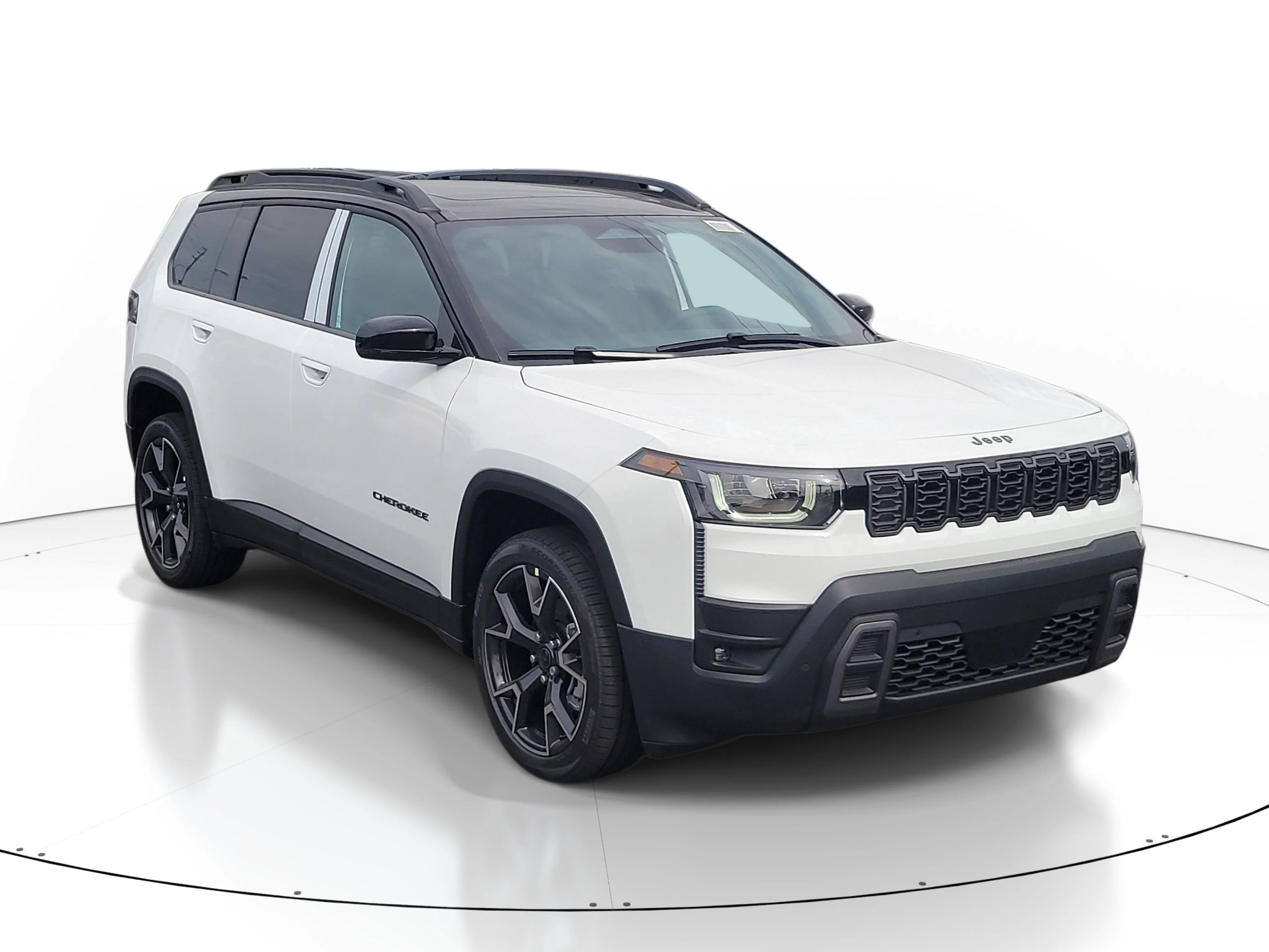 New 2026 Bright White Clearcoat Jeep Overland image 2