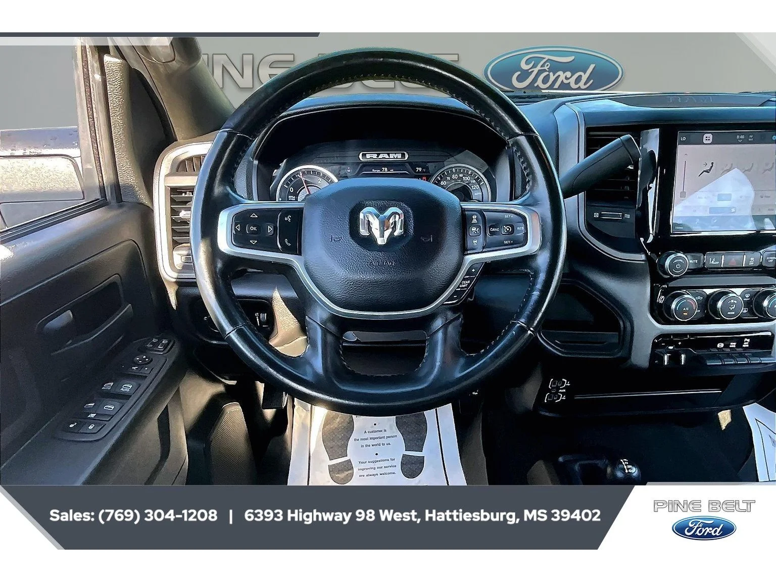 Used 2023 Bright White Clearcoat Ram Tradesman image 5