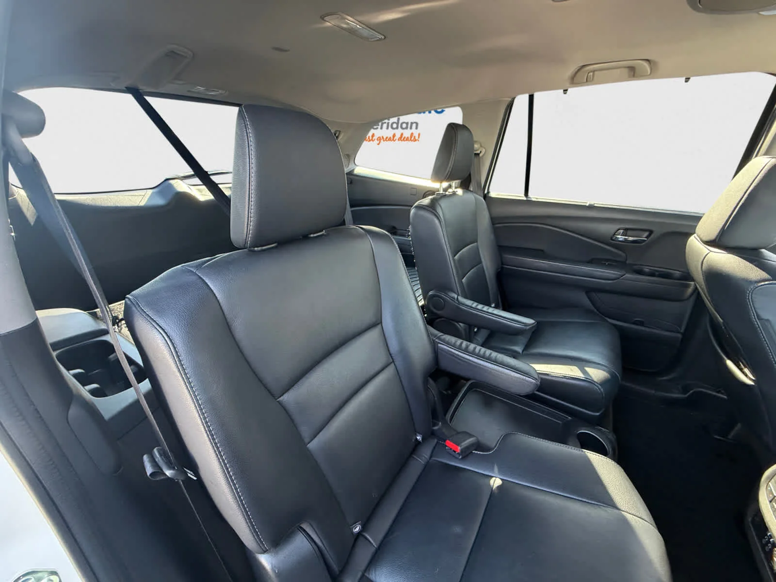 Used 2019 White Diamond Pearl Honda Touring 7-Passenger image 24