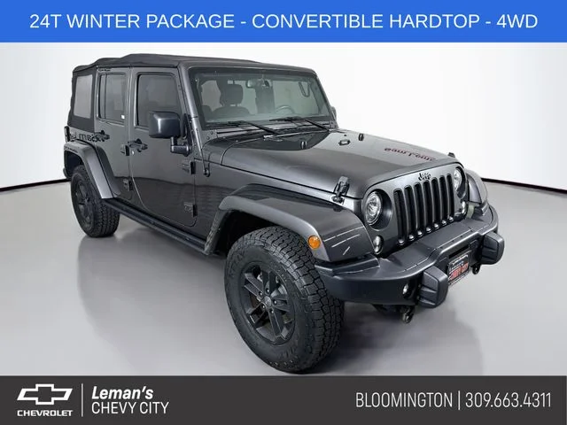 2017 Jeep Wrangler Unlimited Sahara for sale at Leman's Chevy City