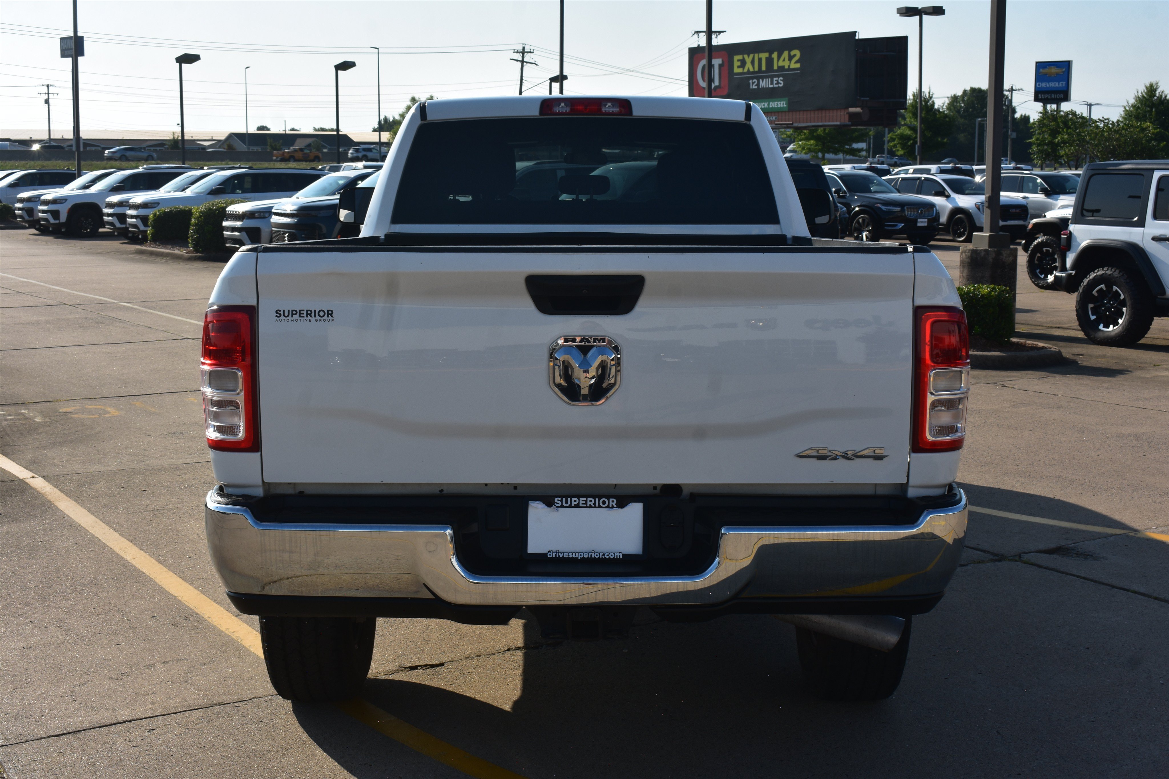 Used 2022 Bright White Clearcoat Ram Big Horn image 6