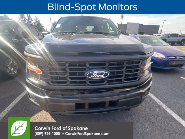 Used 2024 Agate Black Metallic Ford STX image 2