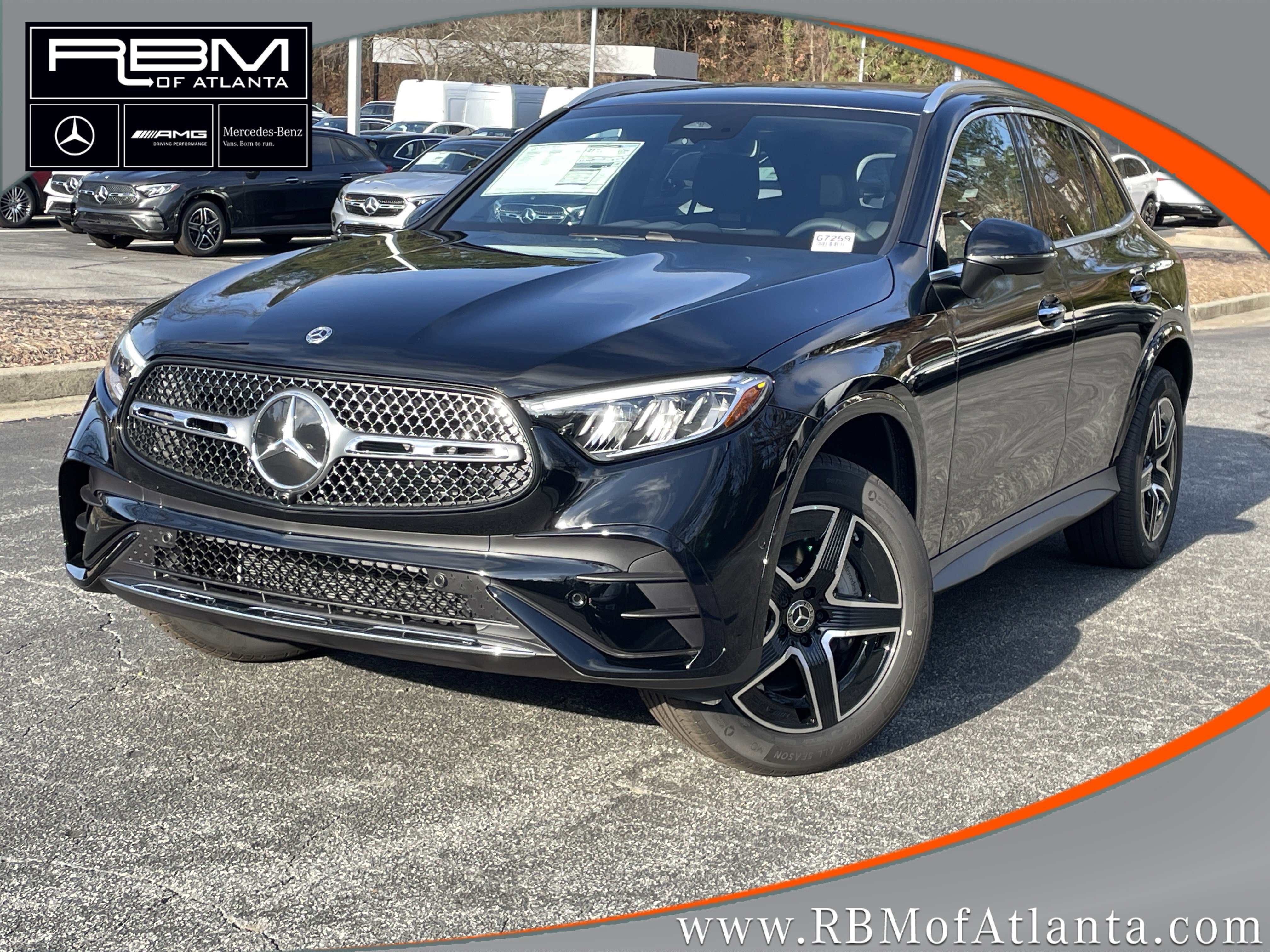 New 2026 Black Mercedes-Benz GLC 300 SUV image 1