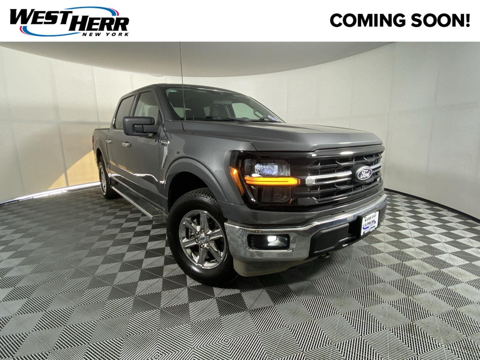 Used 2025 Carbonized Gray Ford XLT image 1