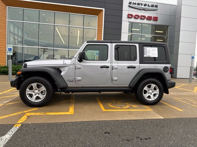 Used 2021 Jeep Wrangler Unlimited Sport S with VIN 1C4HJXDN1MW513632 for sale in Kansas City