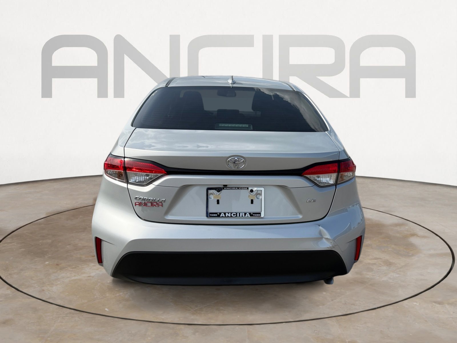 Used 2024 Classic Silver Metallic Toyota LE image 9
