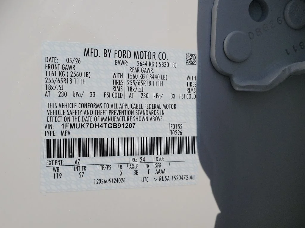 New 2026 Star White Metallic Tri-Coat Ford Active image 28