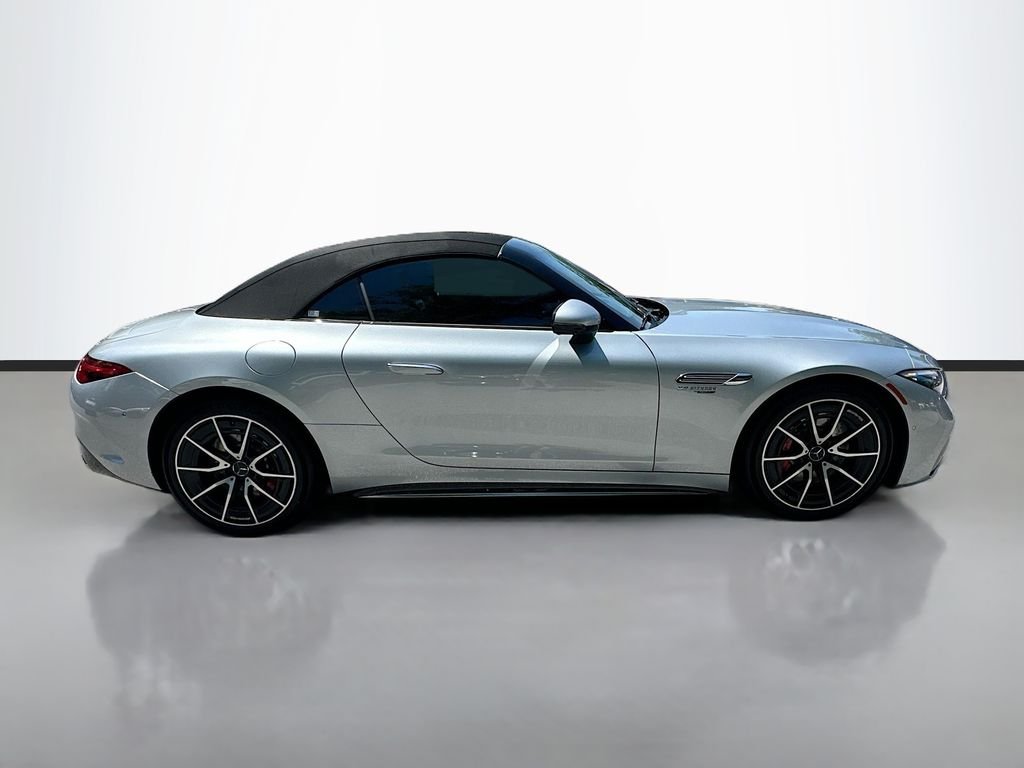 Certified Used 2022 Gray Mercedes-AMG SL 55 AMG® image 4