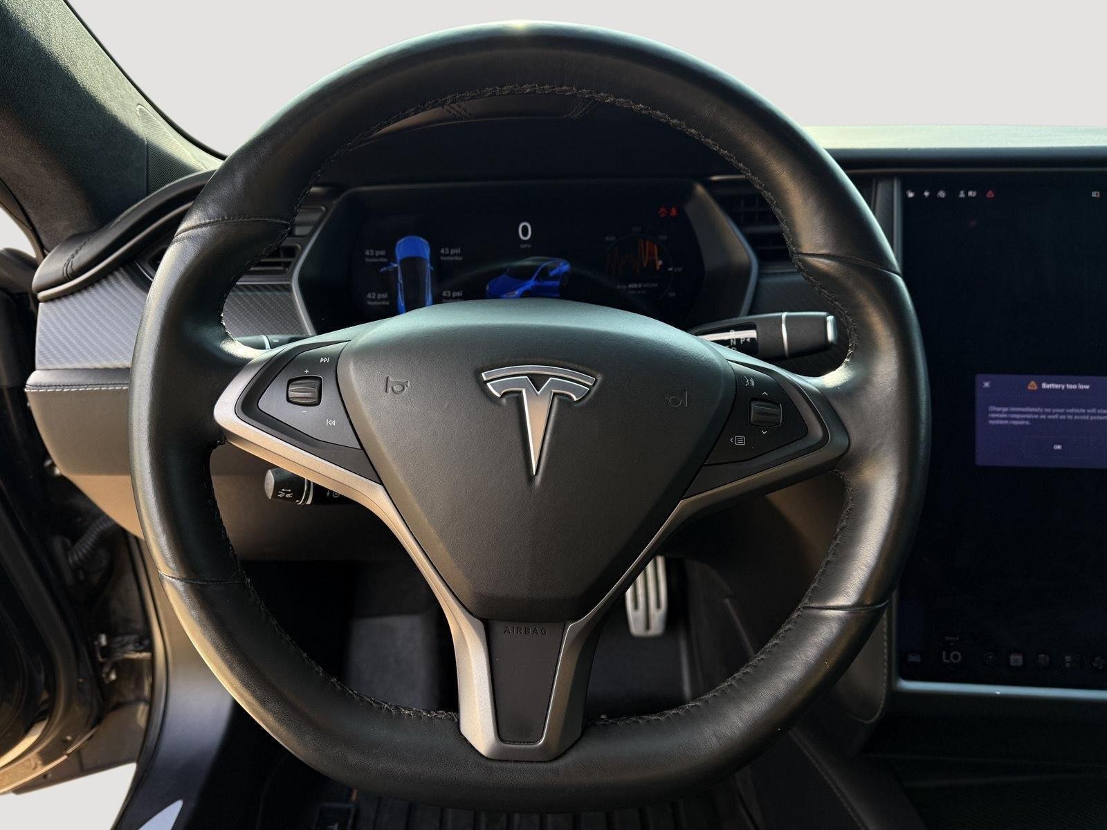 Used 2021 Solid Black Tesla Performance image 16