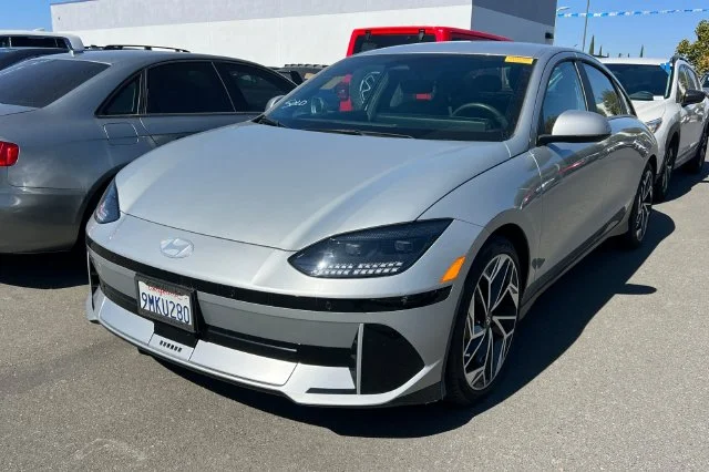 Used 2024 Hyundai IONIQ 6 SEL with VIN KMHM34AAXRA075881 for sale in Fremont, CA