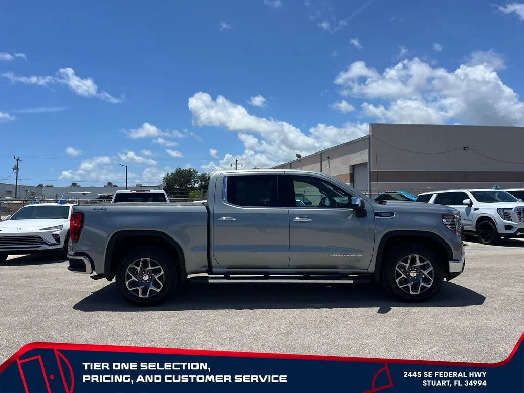 New 2026 Sterling Metallic GMC SLT image 8