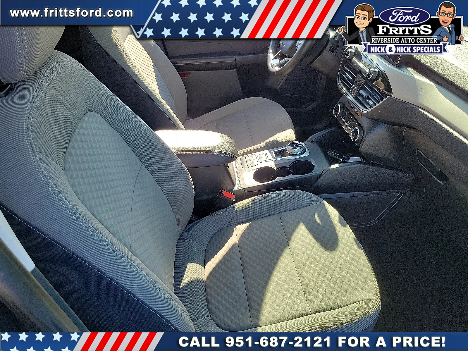 Certified Used 2022 Blue Metallic Ford SE image 14