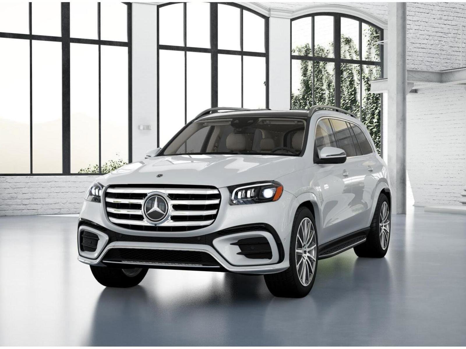 New 2026 MANUFAKTUR Moonlight White Metallic Mercedes-Benz GLS 450 image 41
