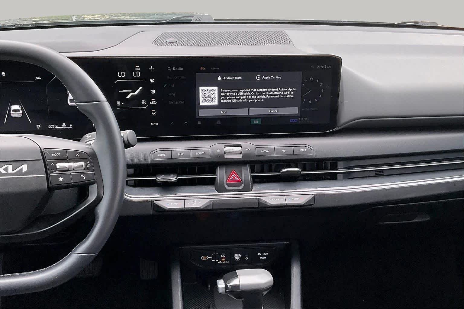Used 2025 Aurora Black Pearl Kia EX image 6