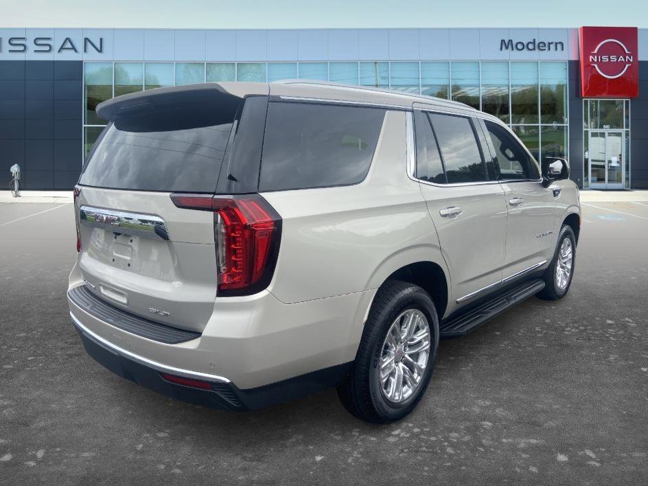 Used 2024 Pearl Beige Metallic GMC SLT image 5