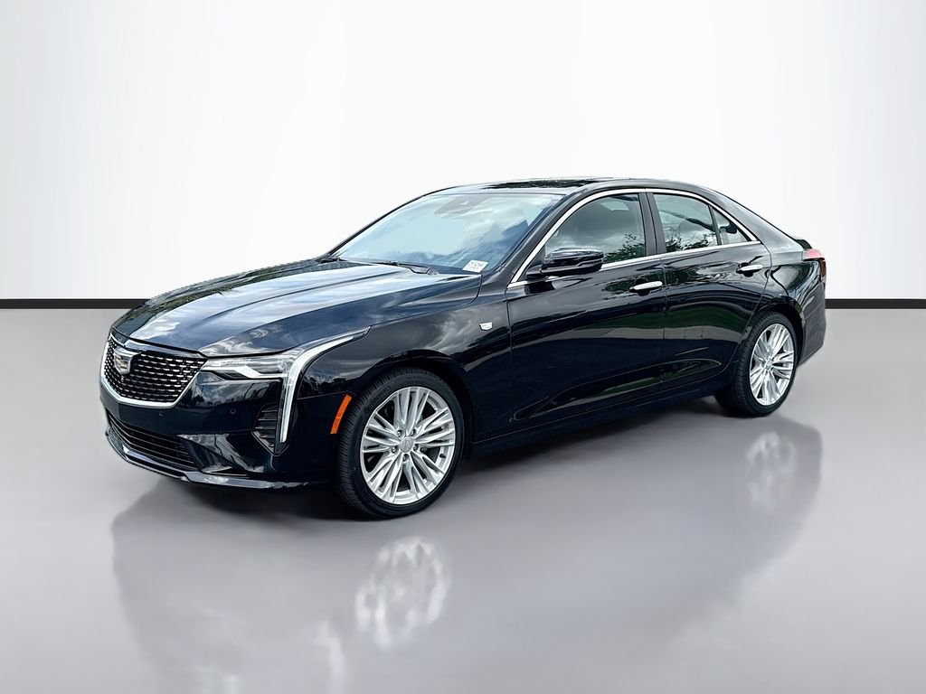 Used 2024 Black Cadillac Premium Luxury image 1