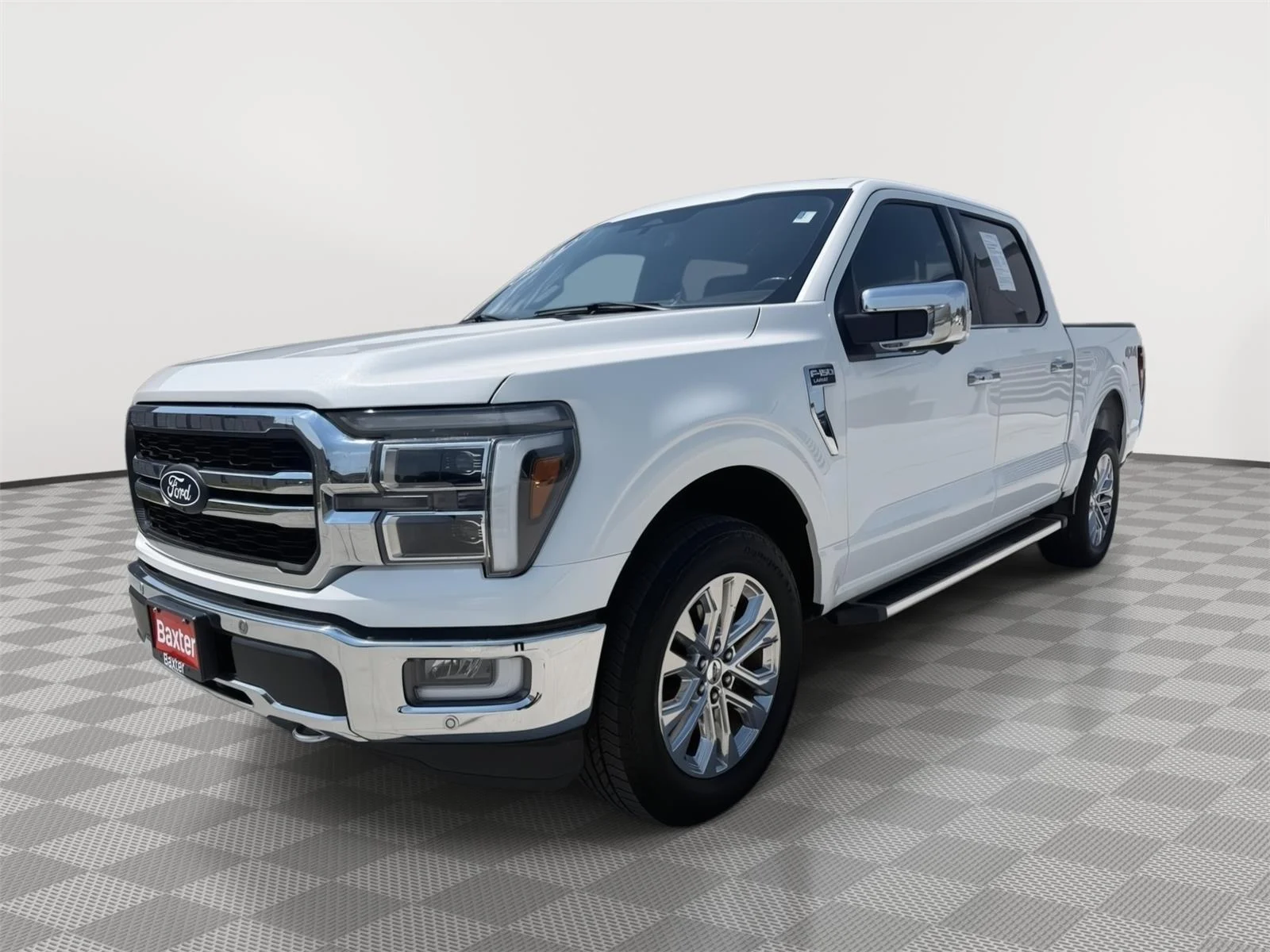 Certified Used 2024 Star White Metallic Tri-Coat Ford LARIAT image 3