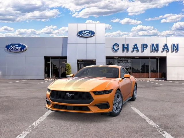 New 2026 Orange Fury Metallic Tri-coat Ford EcoBoost® Premium Fastback image 2